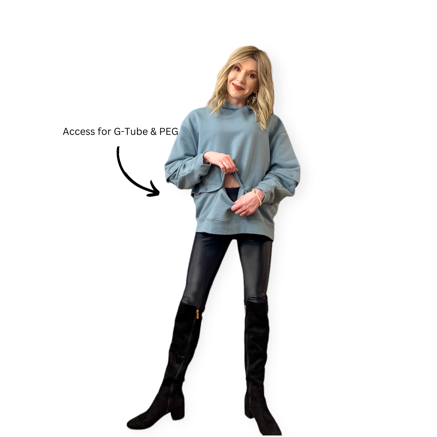 Blue Earth River | 4-in-1 Sweatshirt