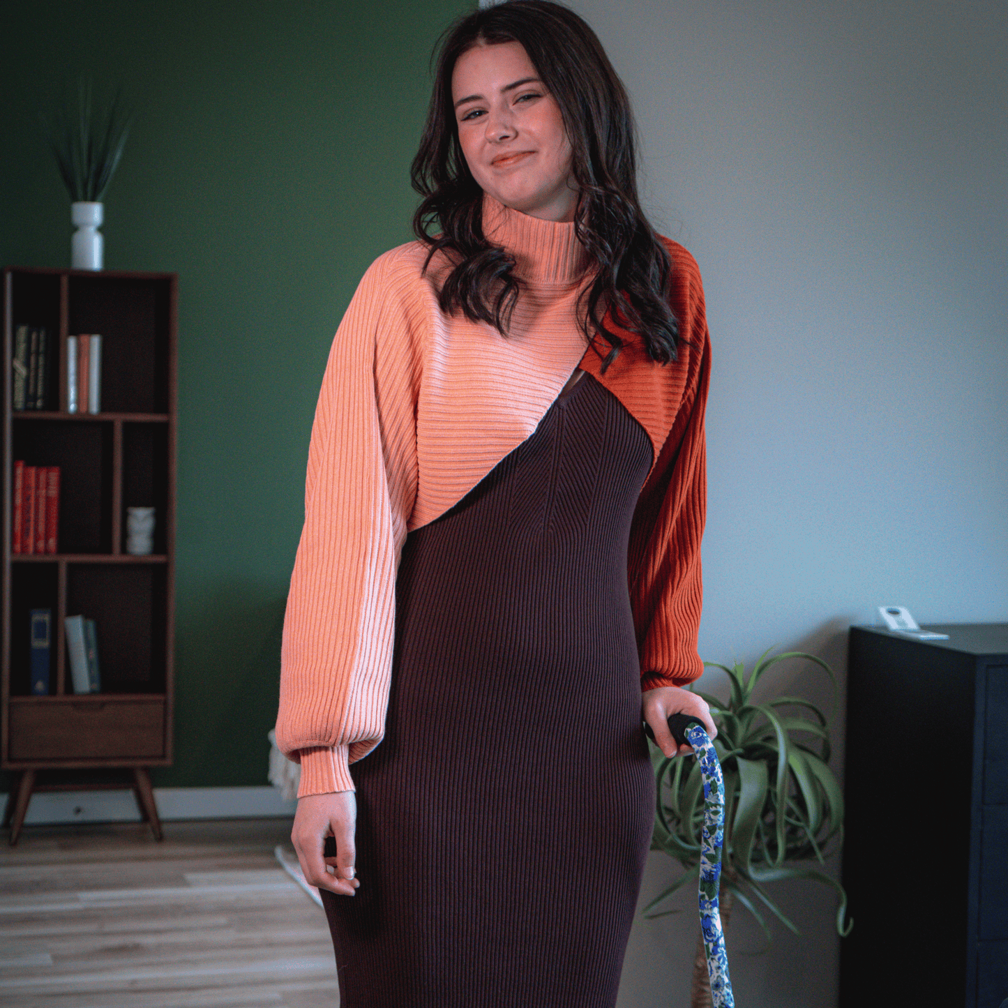 Napa "Wine and Rust" Dress