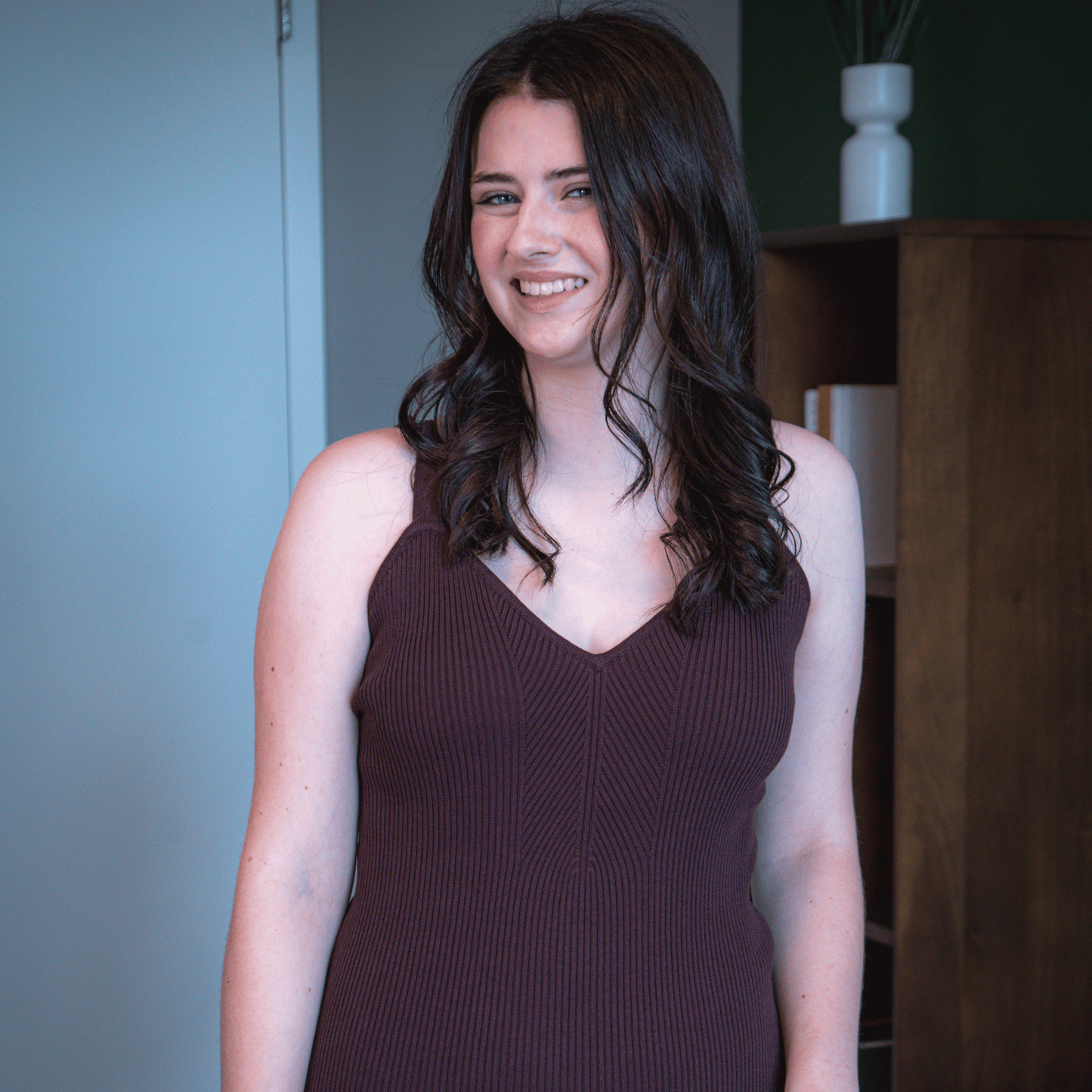 Napa "Wine and Rust" Dress