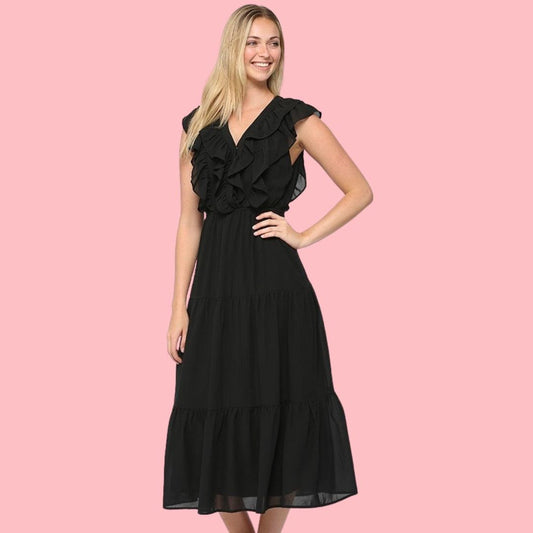 Martha's Vineyard Chiffon Dress - Kendrick Line Designs