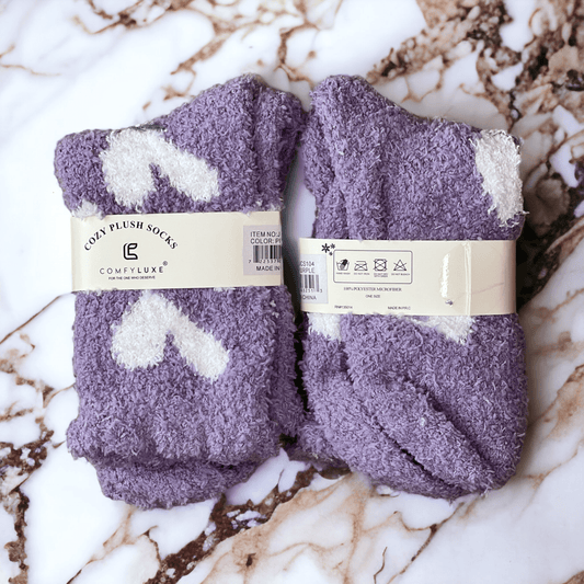 Cozy Plush Socks - Kendrick Line Designs