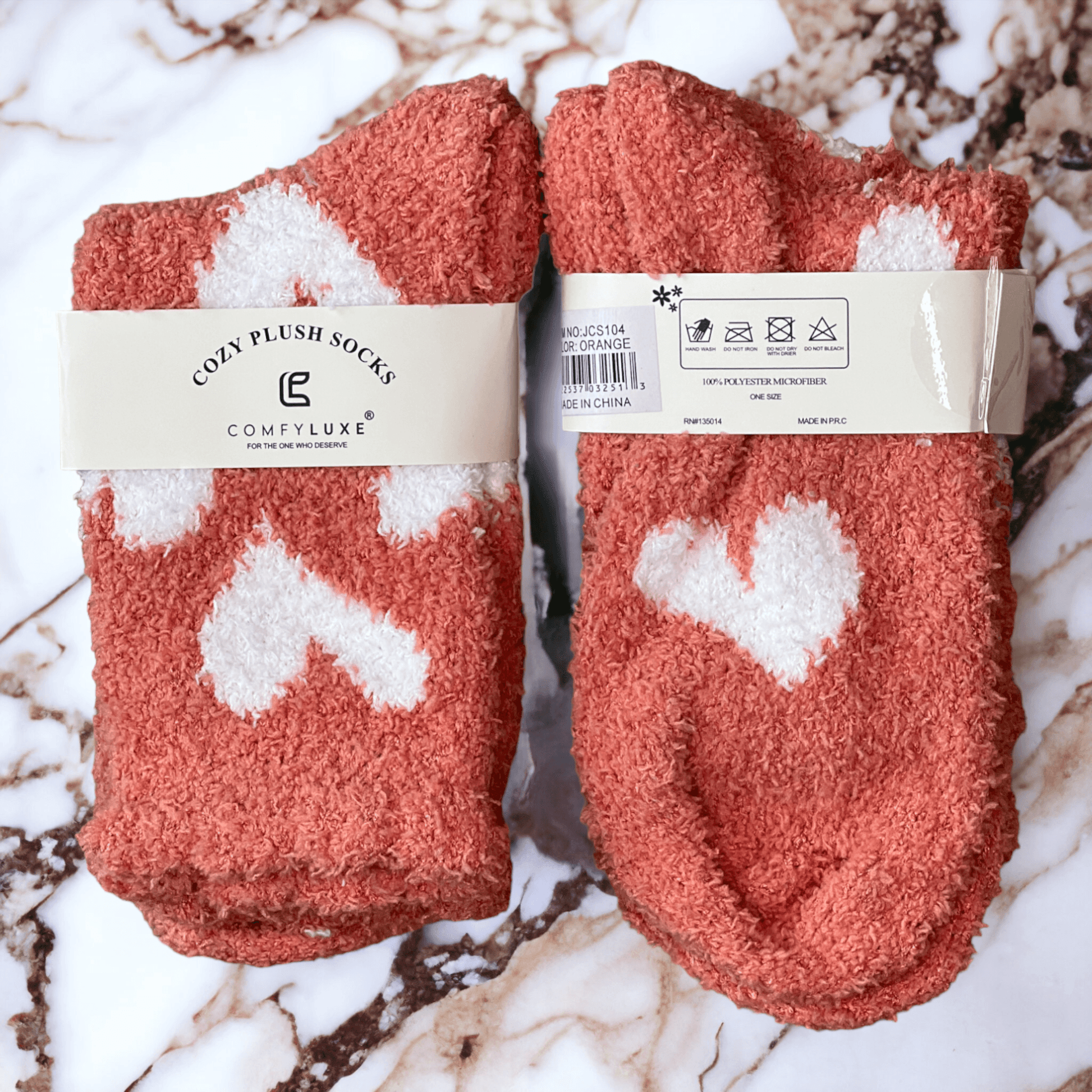 Cozy Plush Socks - Kendrick Line Designs