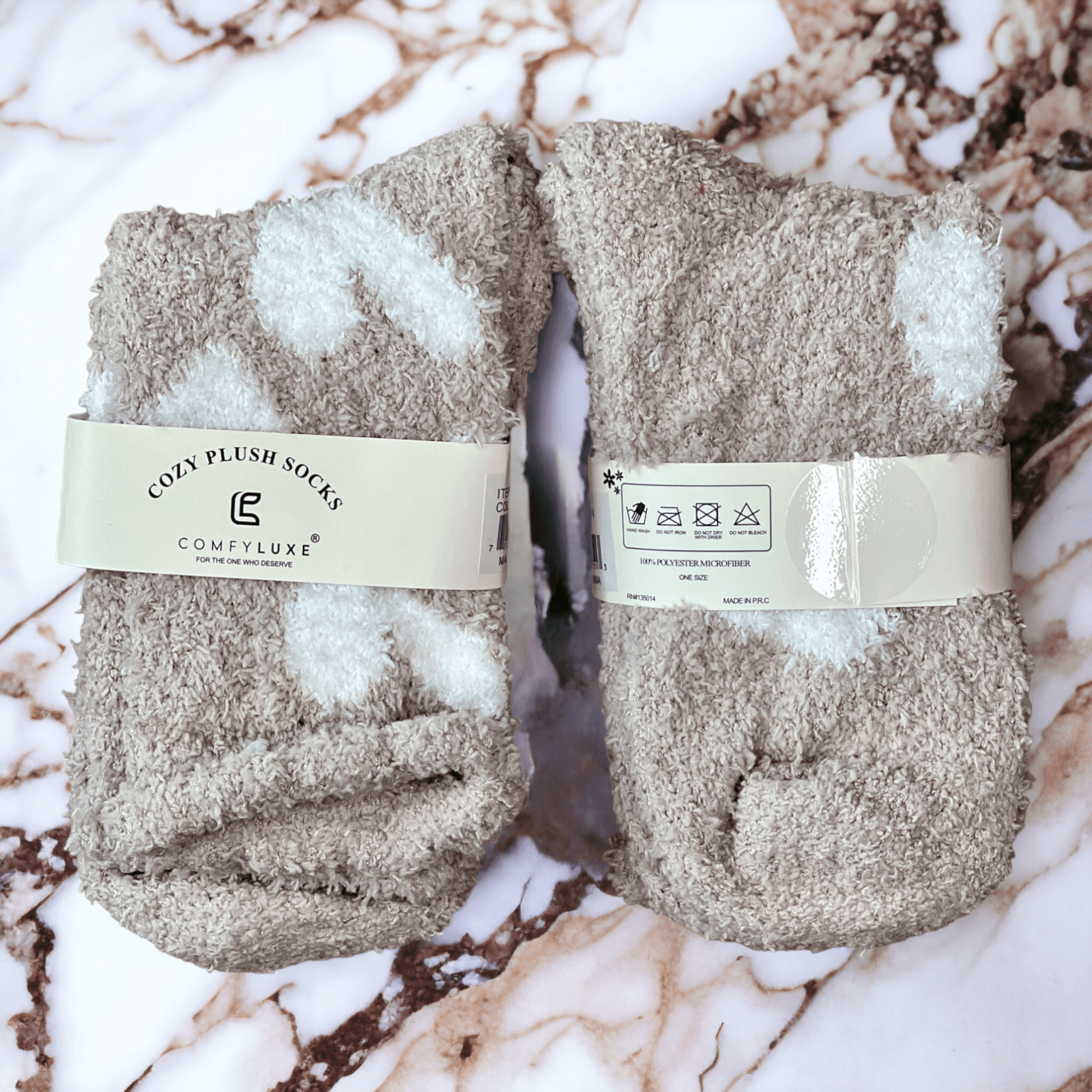 Cozy Plush Socks - Kendrick Line Designs