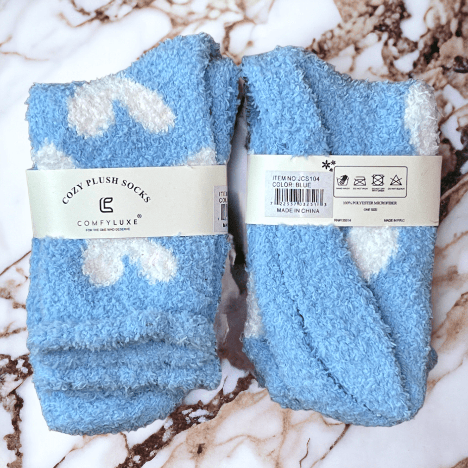 Cozy Plush Socks - Kendrick Line Designs