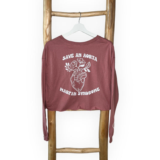 Save An Aorta - Marfan Syndrome Long Sleeve T-Shirt - Kendrick Line Designs