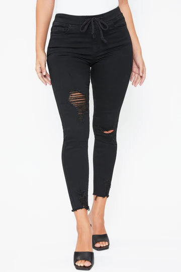 BLOWING ROCK BLACK JEANS - Kendrick Line Designs