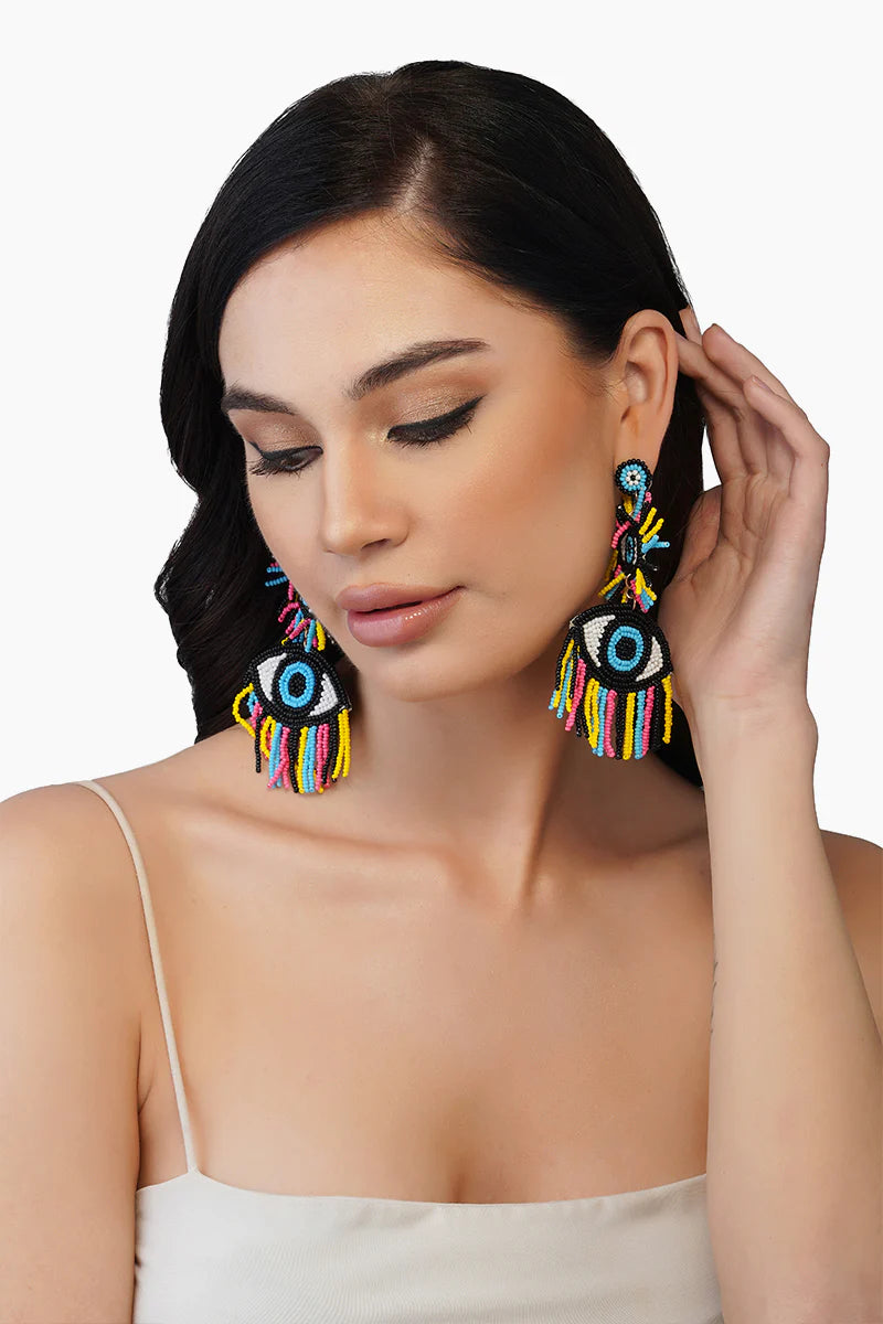 Eye-O-Eye Earrings - Kendrick Line Designs