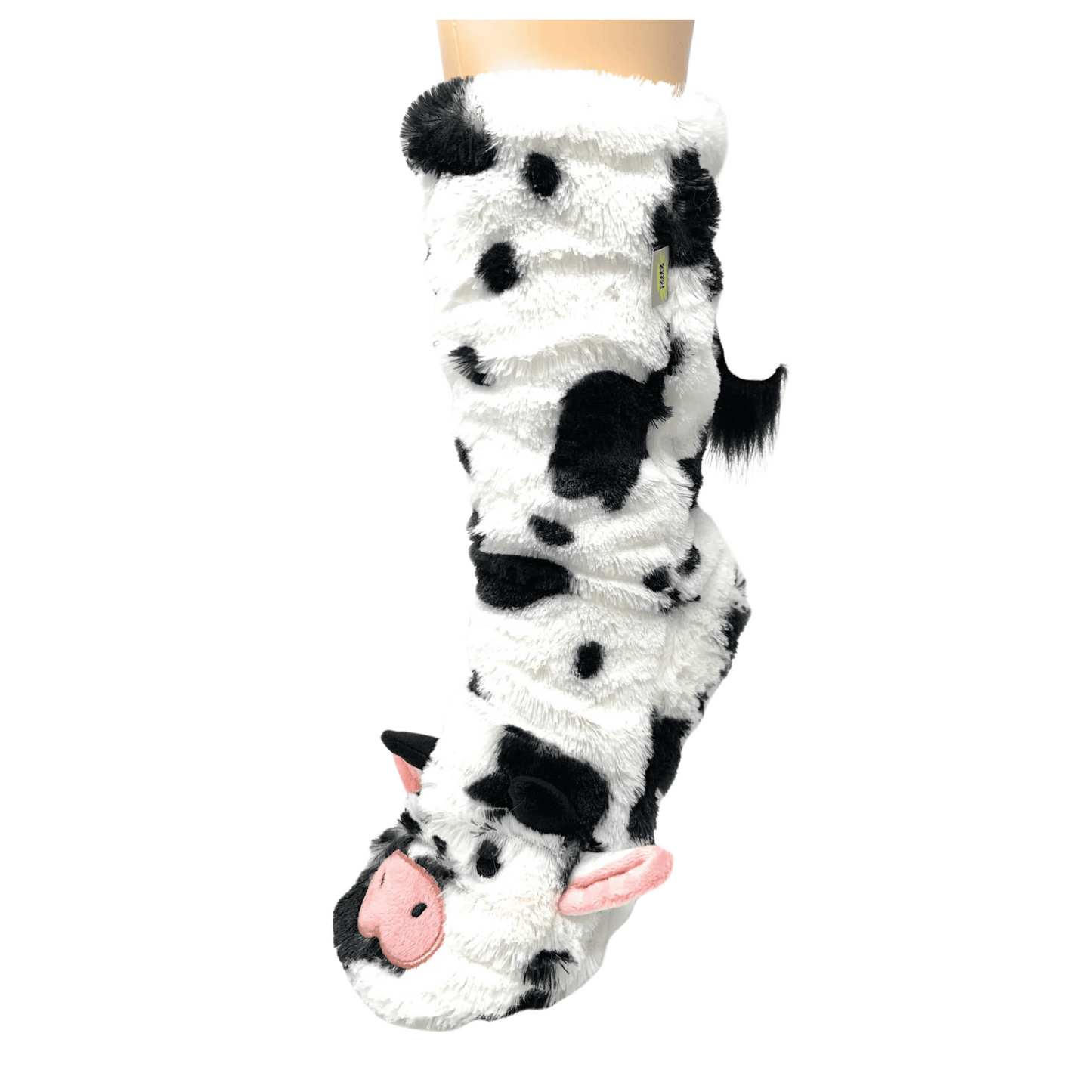 Cow Slipper Socks