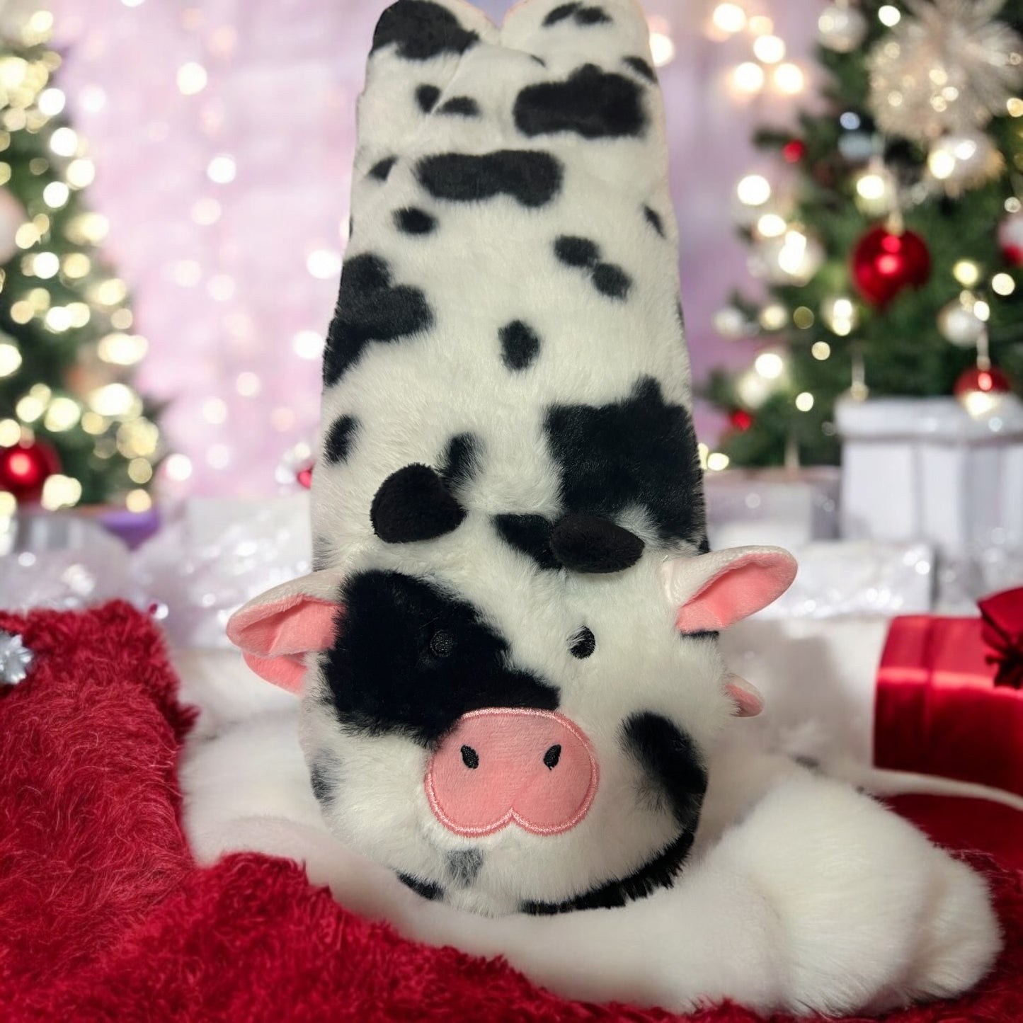 Cow Slipper Socks