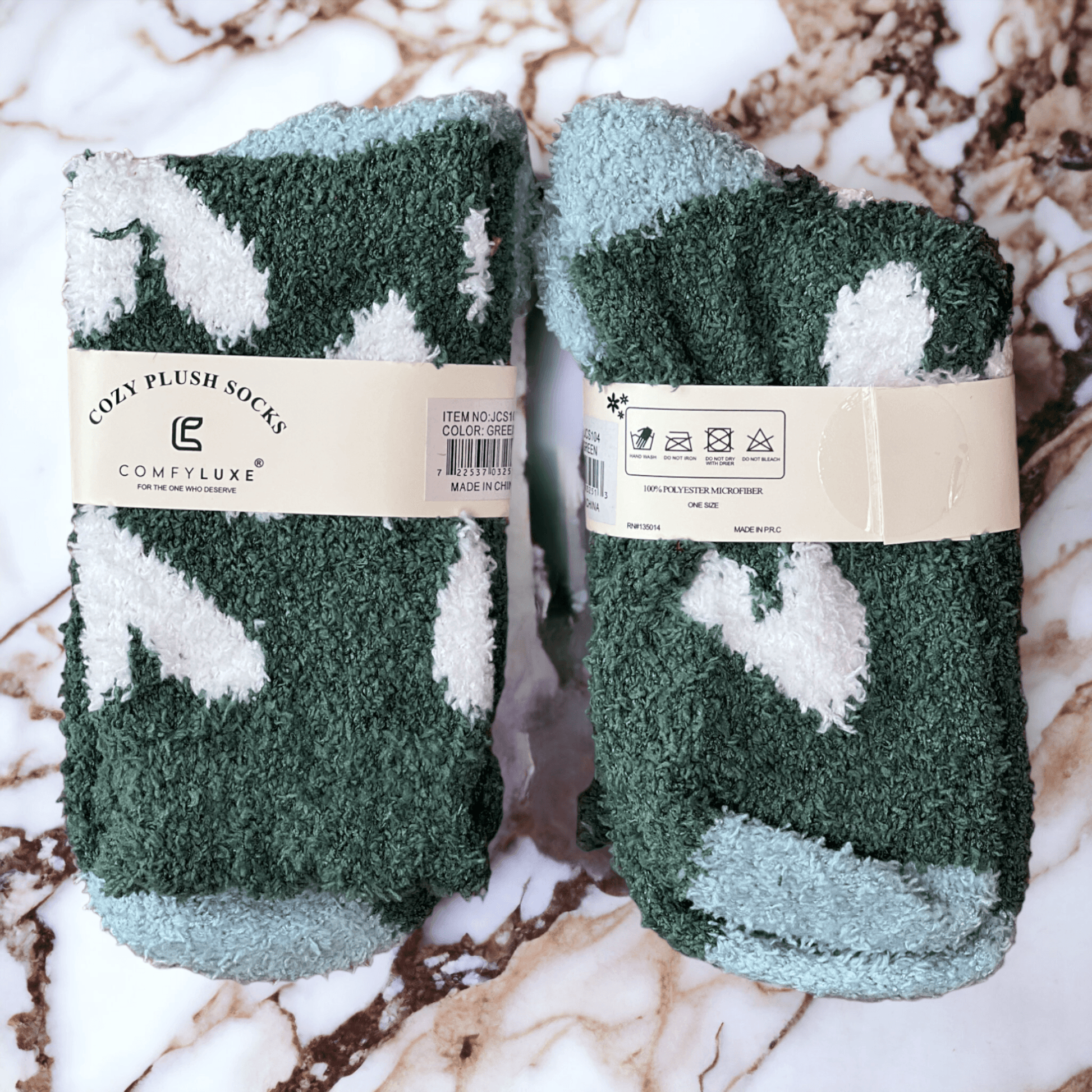 Cozy Plush Socks - Kendrick Line Designs