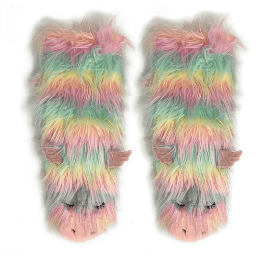 Rainbow Unicorn Slippers