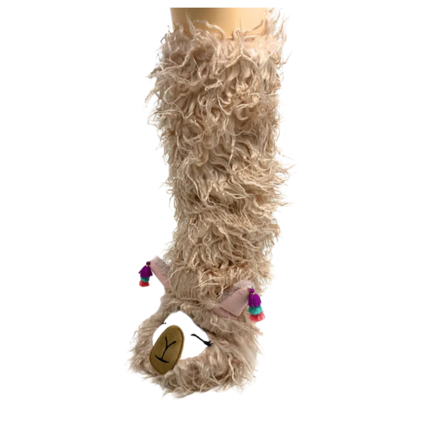 Queen Llama Plush Slipper Socks