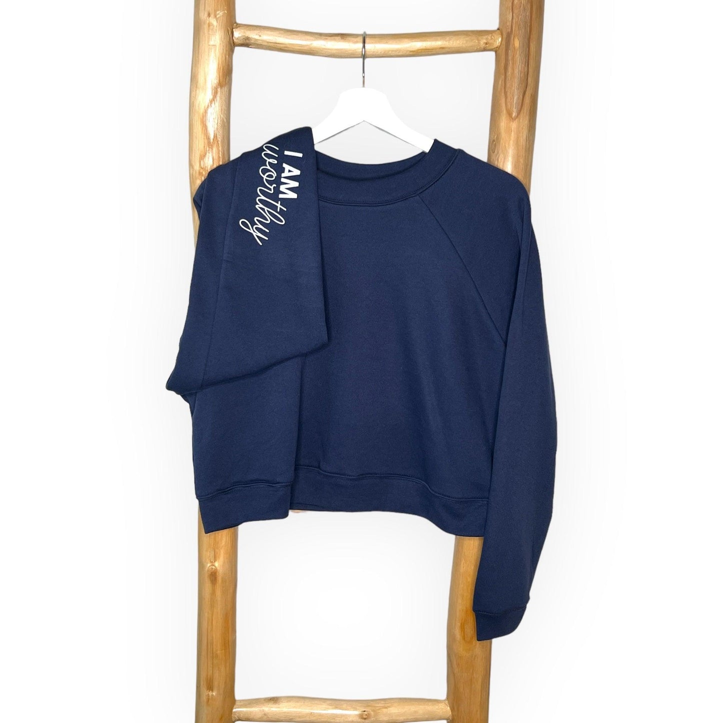 “She is…” Lightweight Cropped Sweatshirt - Kendrick Line Designs