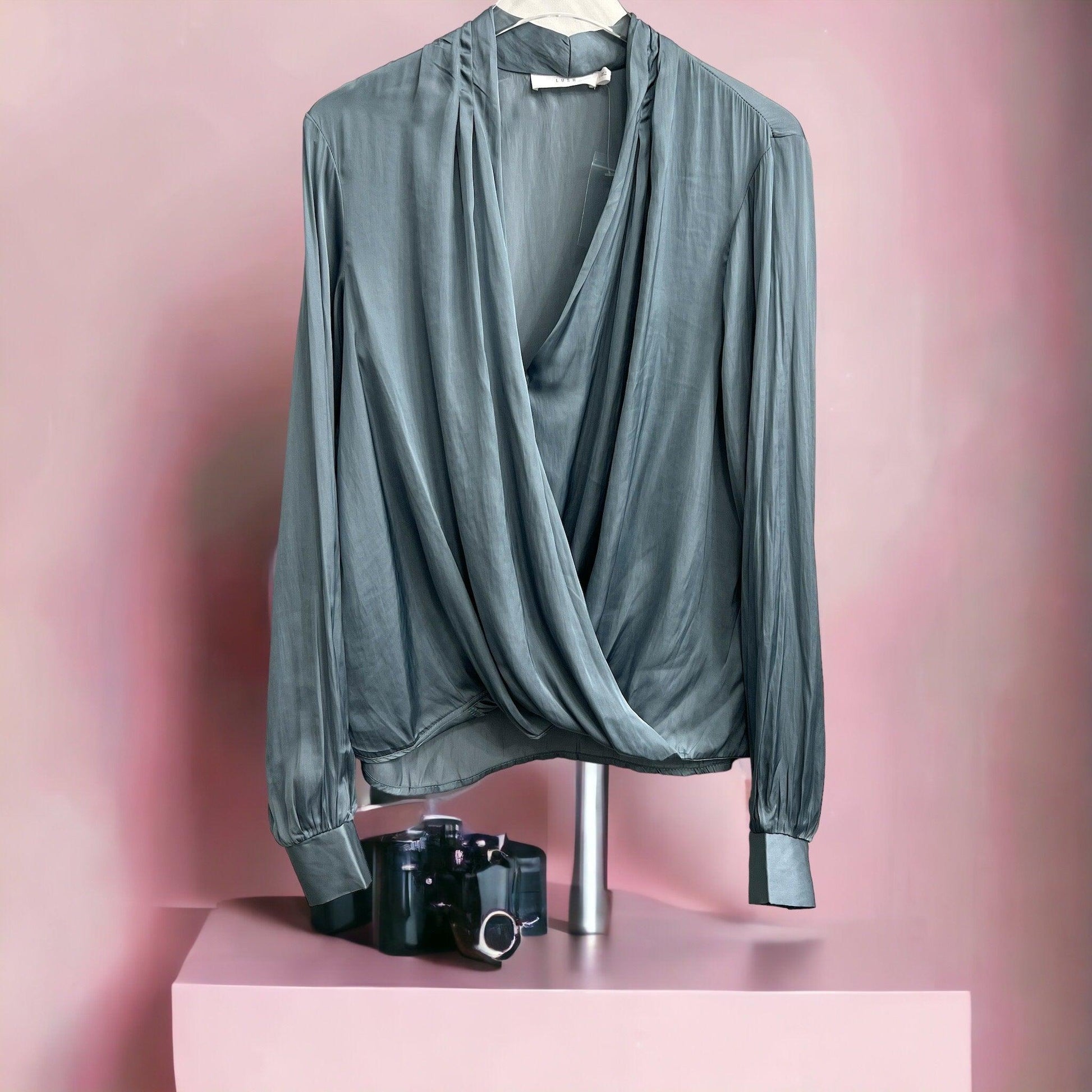 Sage Draped Blouse - Kendrick Line Designs